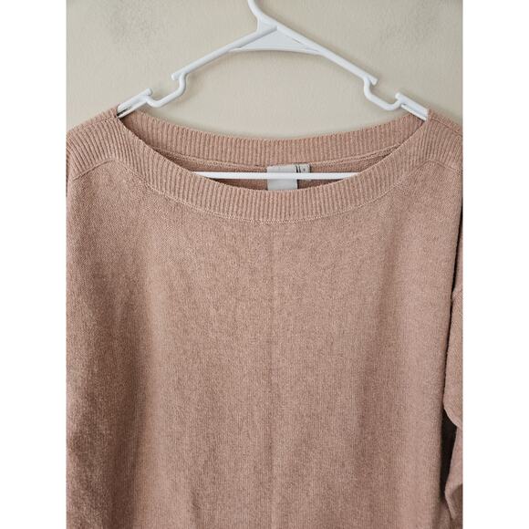 ICHI Womens Pink Round Neck Sweater Jumper Size Small - Picture 2 of 6